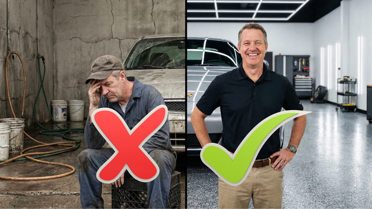 Lavadero de esquina vs. Detailing