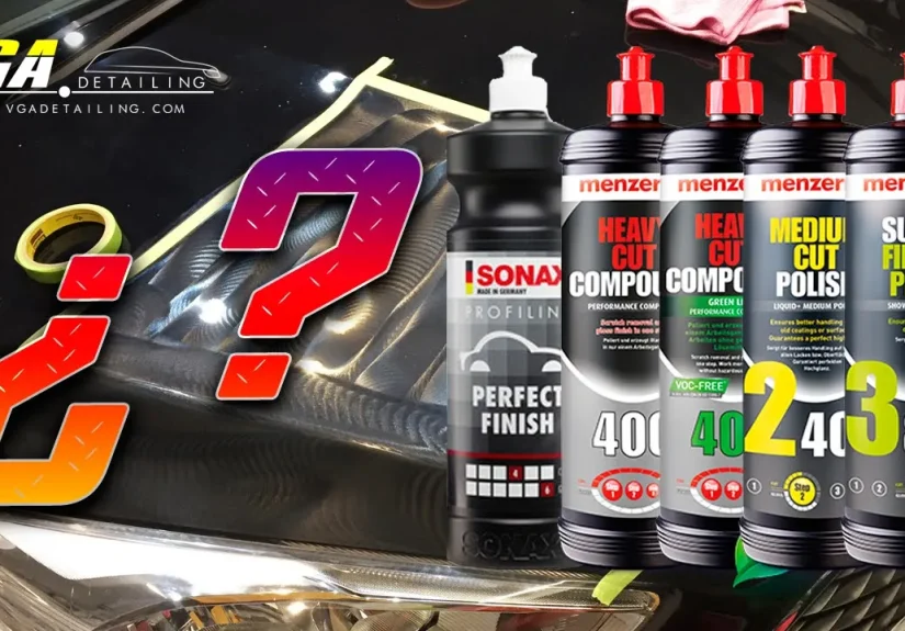 pastas de pulir - vga detailing